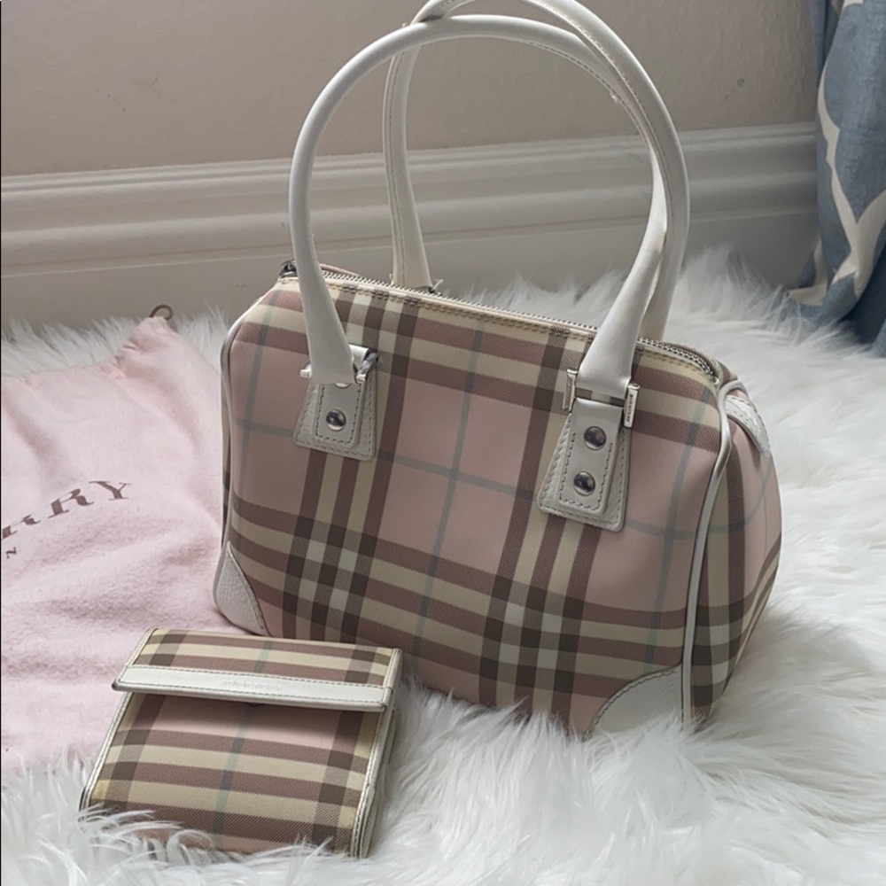 Vintage Burberry Pink Nova Speedy - Picture 9 of 13